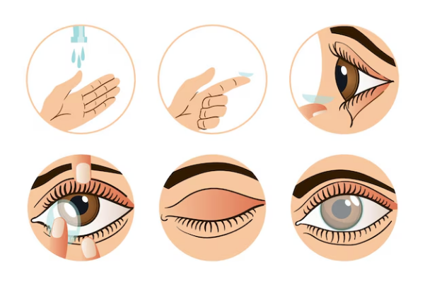 콘택트렌즈 부작용 예방법 – 증상, 원인, 관련 질병