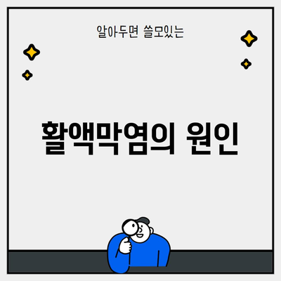 활액막염의 원인