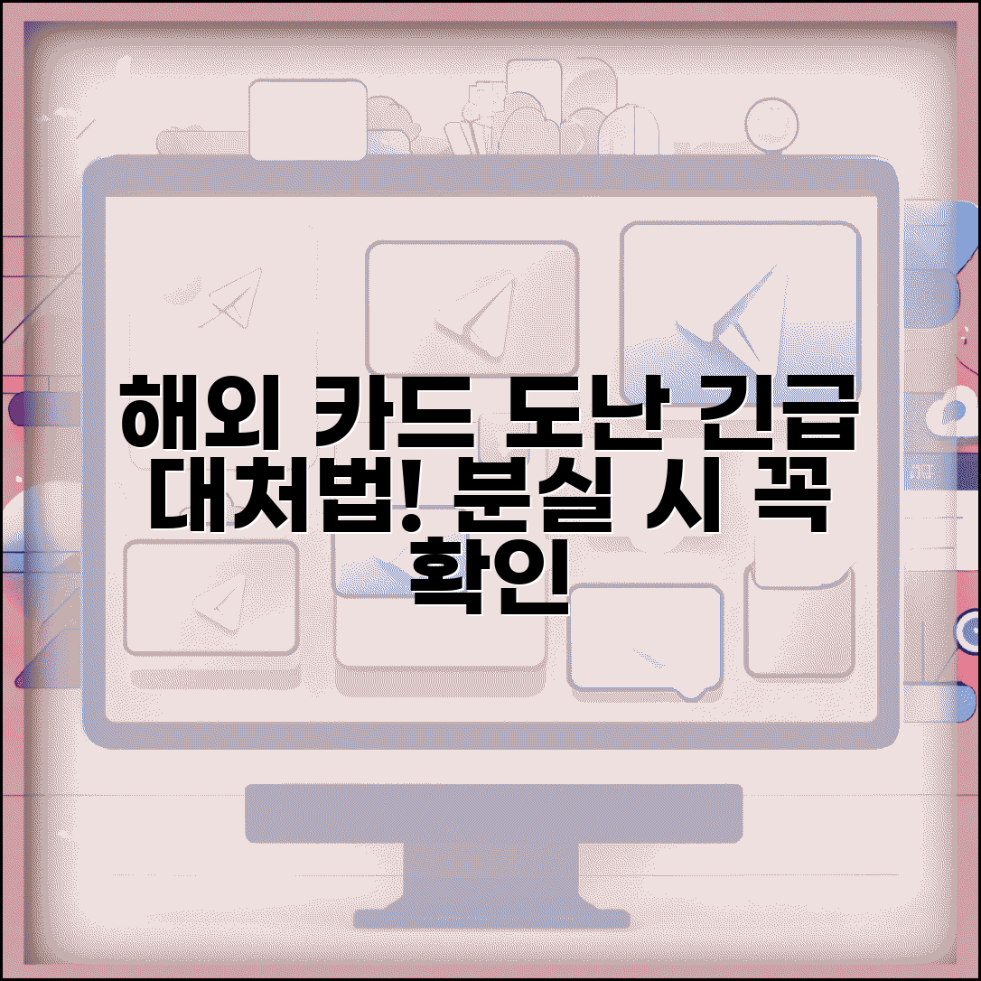 해외에서 신용카드 도난당하면 어떻게 해야 하나요 | 카드 도난 | 해외 분실 | 긴급