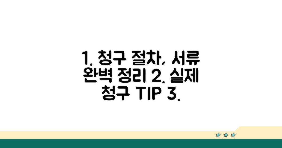 실제 청구 절차와 서류