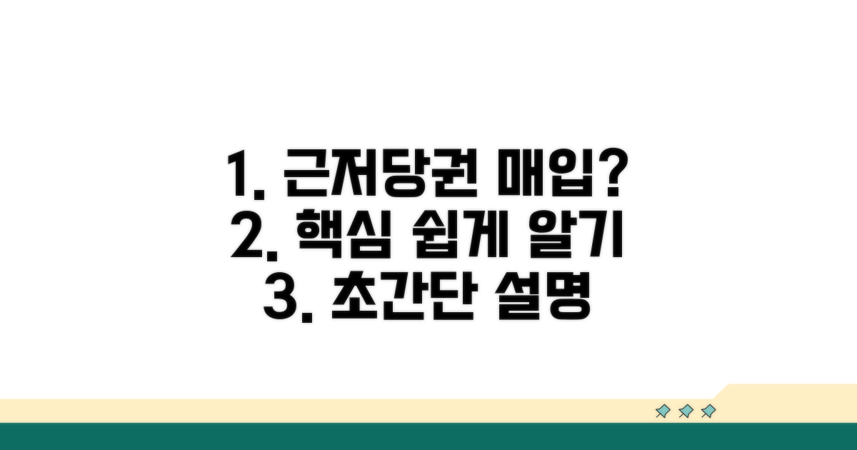근저당권 채권 매입이란?