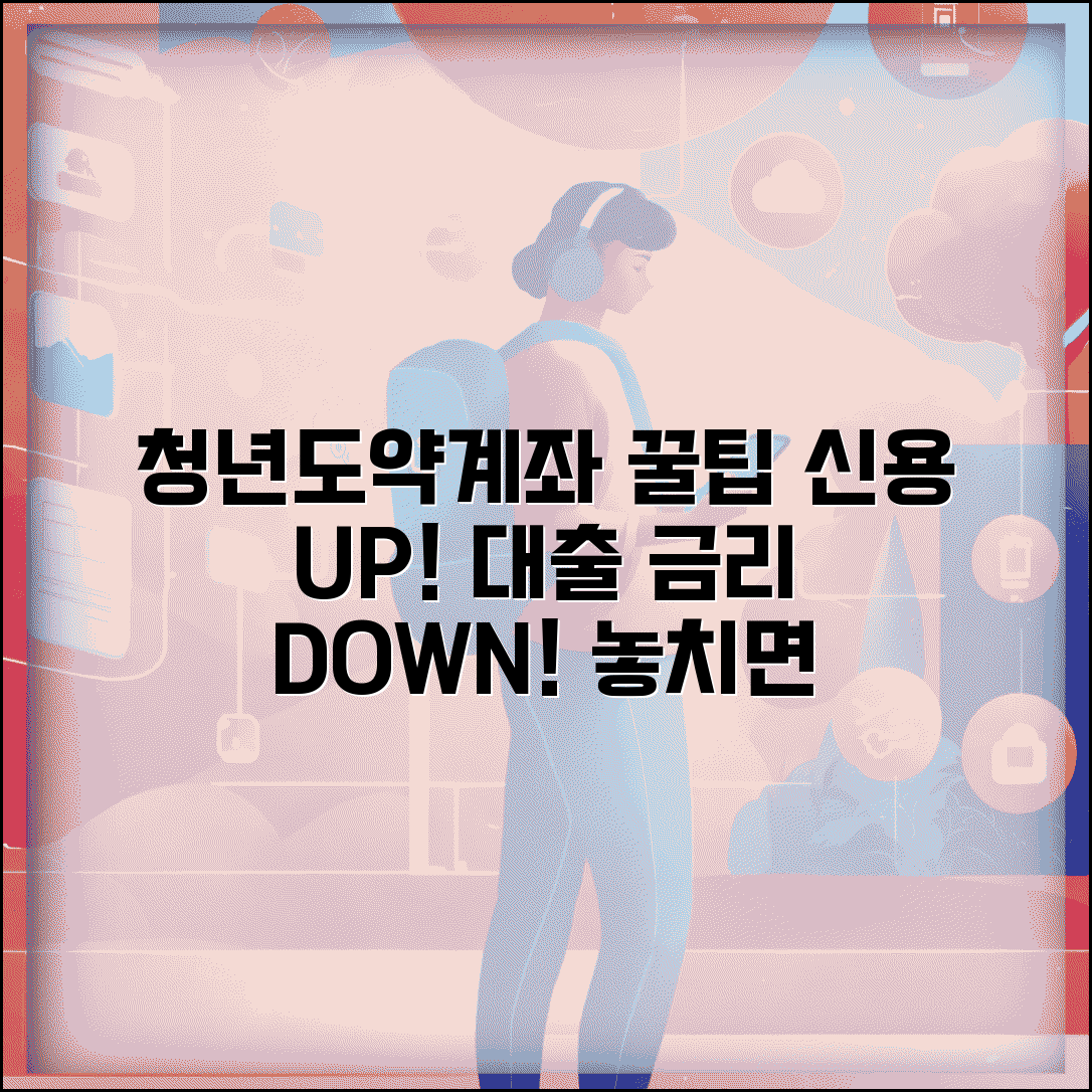 청년도약계좌 신용가점 혜택 | 청년 우대로 신용등급 올리고 대출 금리 낮추기