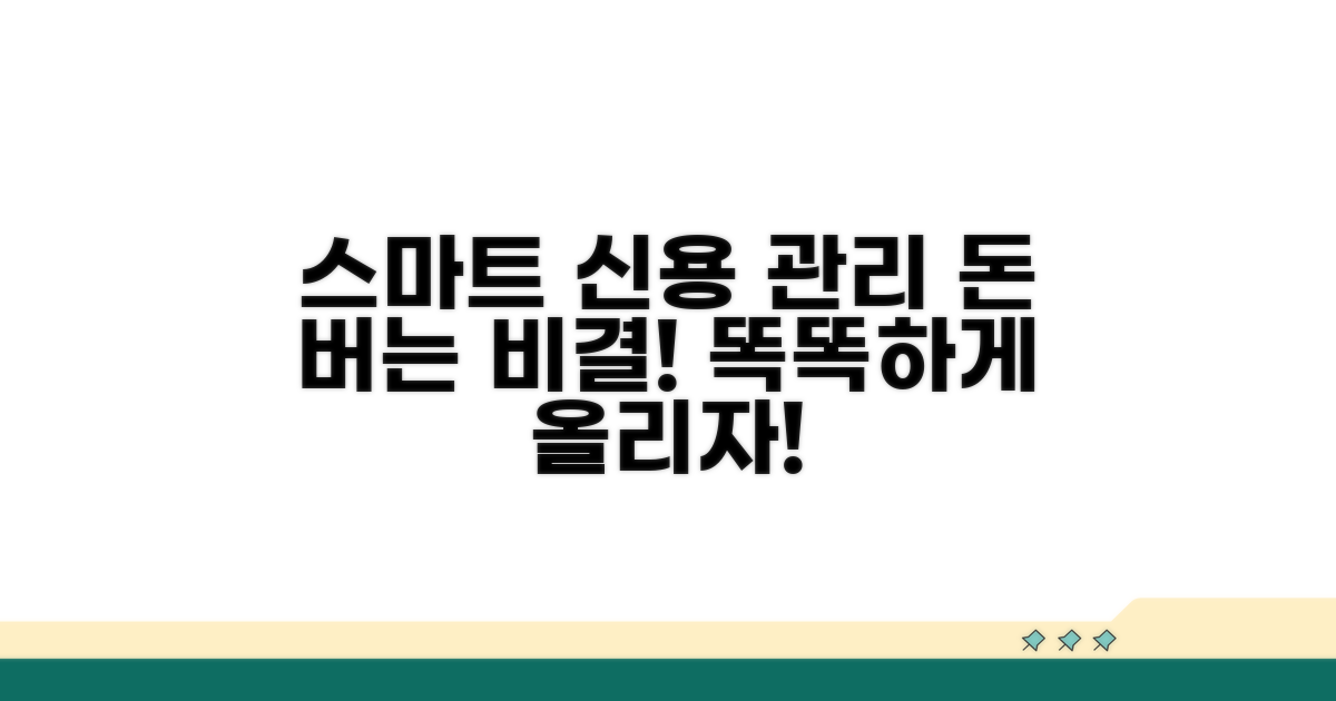 스마트하게 신용 관리하기