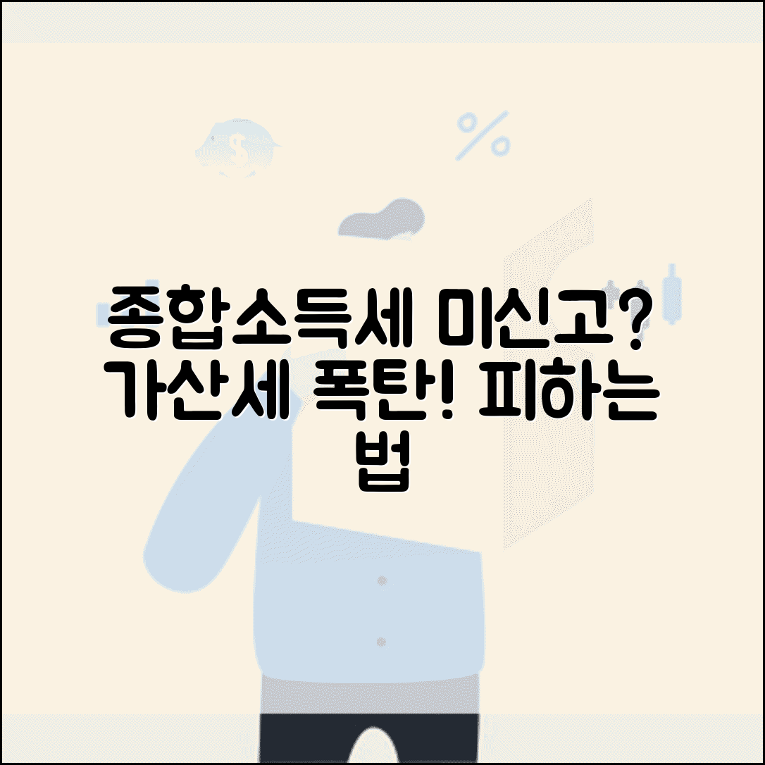 종합소득세 신고 안하면 어떻게 되나요 | 종합소득세 | 신고의무 | 가산세