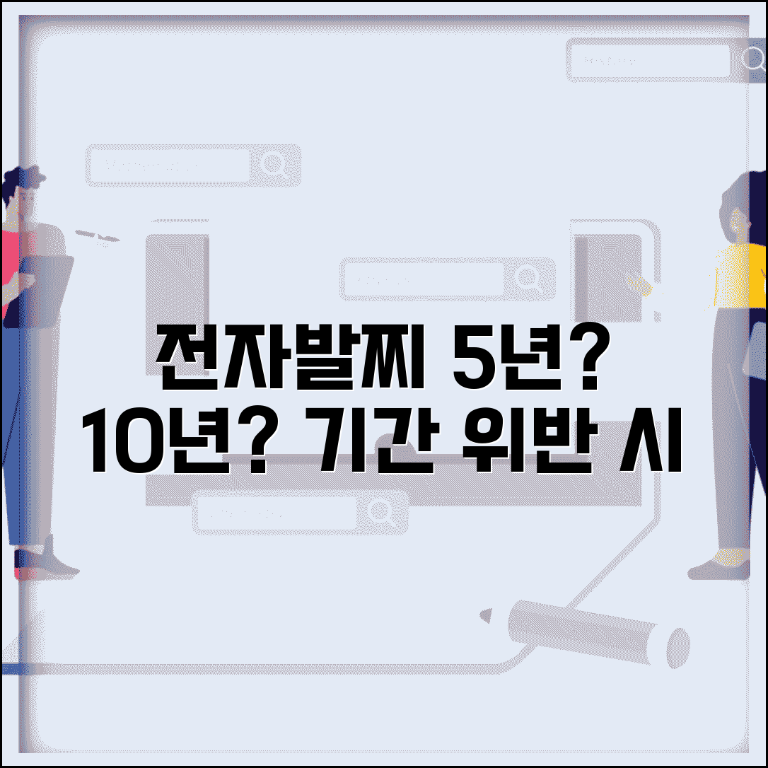 전자발찌 5년 10년 | 위치추적 전자장치 부착기간과 준수사항 위반시