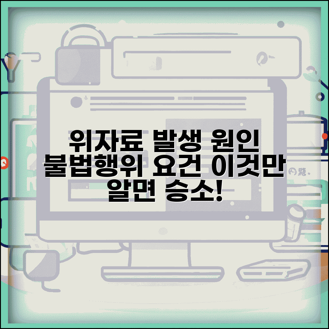 위자료 청구 원인 불법행위 | 위자료 발생 원인과 요건사실 입증 방법