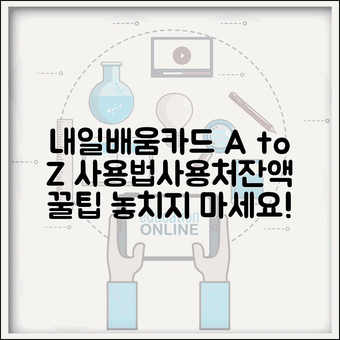 내일배움카드 사용법 | 카드 사용처 | 잔액 확인 방법 총정리