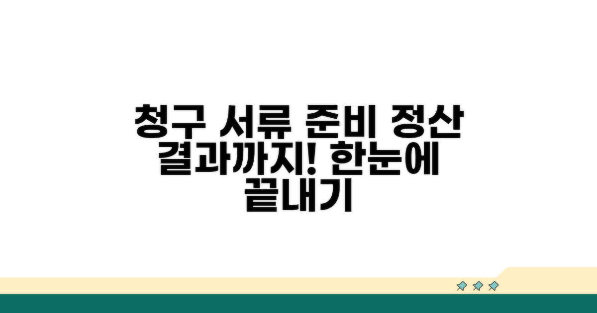 청구 서류 준비부터 결과까지