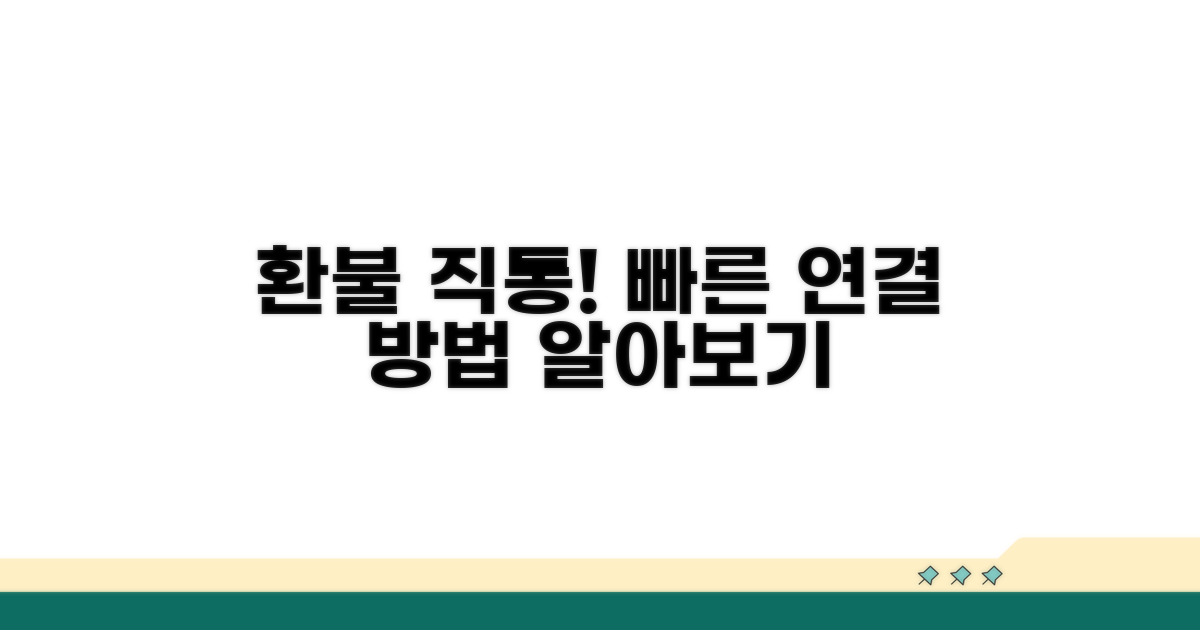 환불 직통번호 연결 방법 알아보기