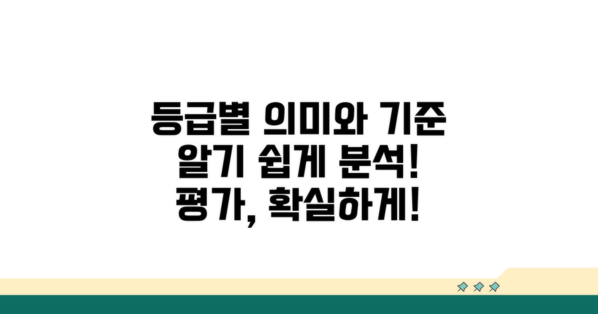 등급별 의미와 평가 기준 분석
