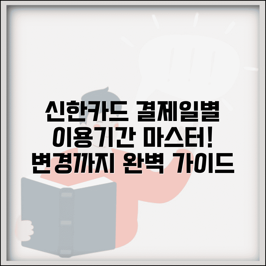 신한카드 결제일별 이용기간 완벽가이드 | 1·5·10·15·20·25일 차이 | 변경방법