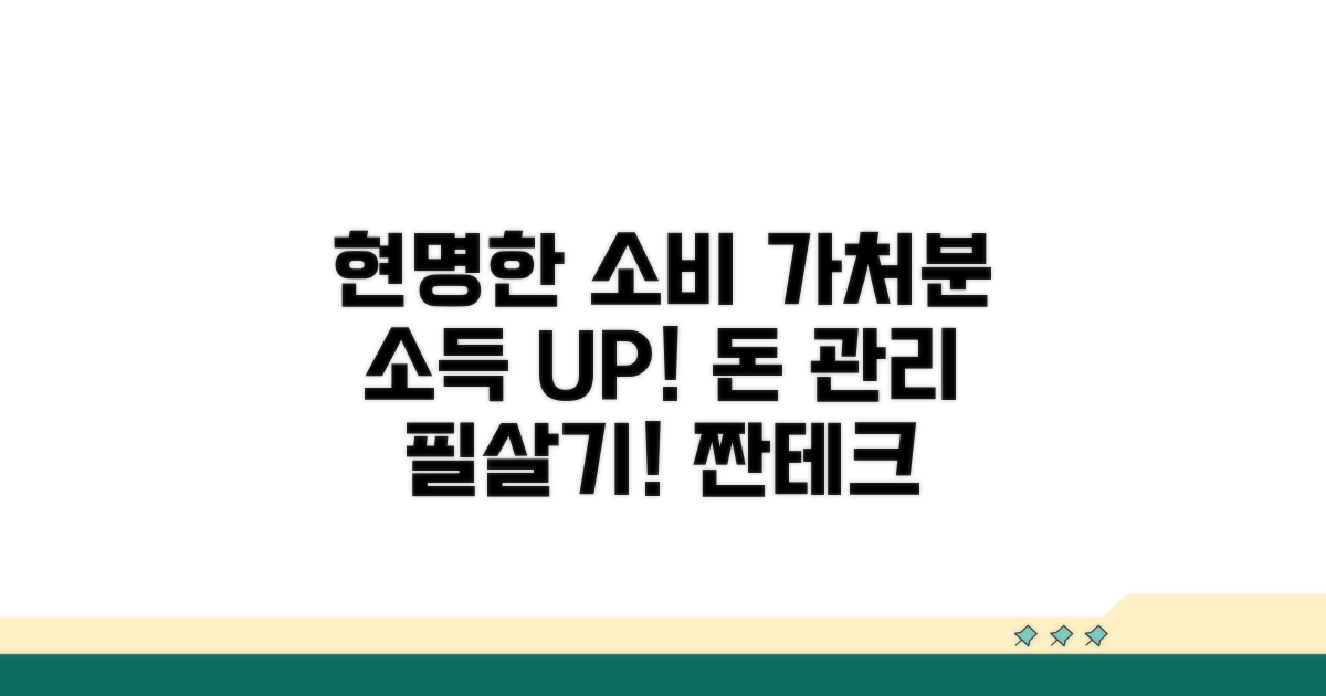 가처분소득으로 현명한 소비하기