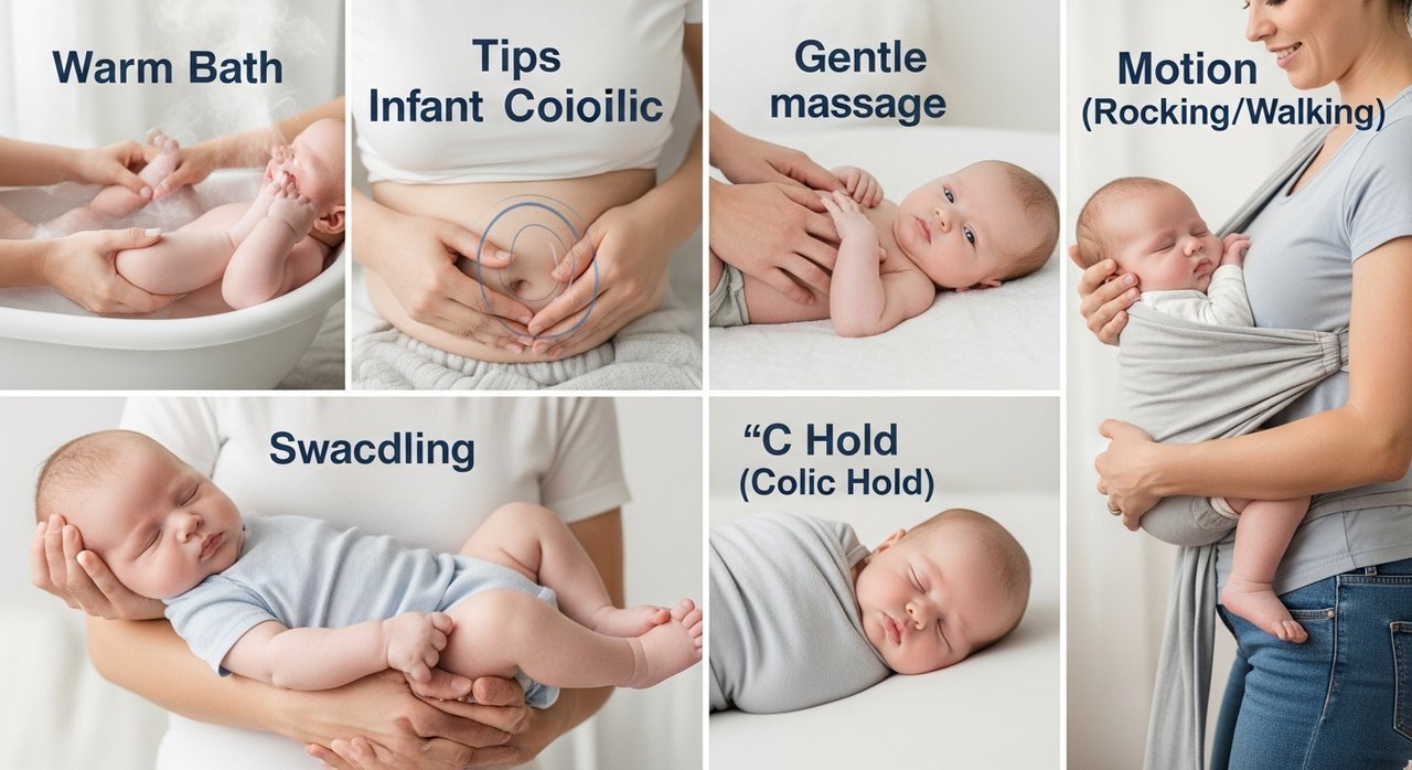 영아 산통 달래는 방법: 5가지 확실한 대처법 완화 팁