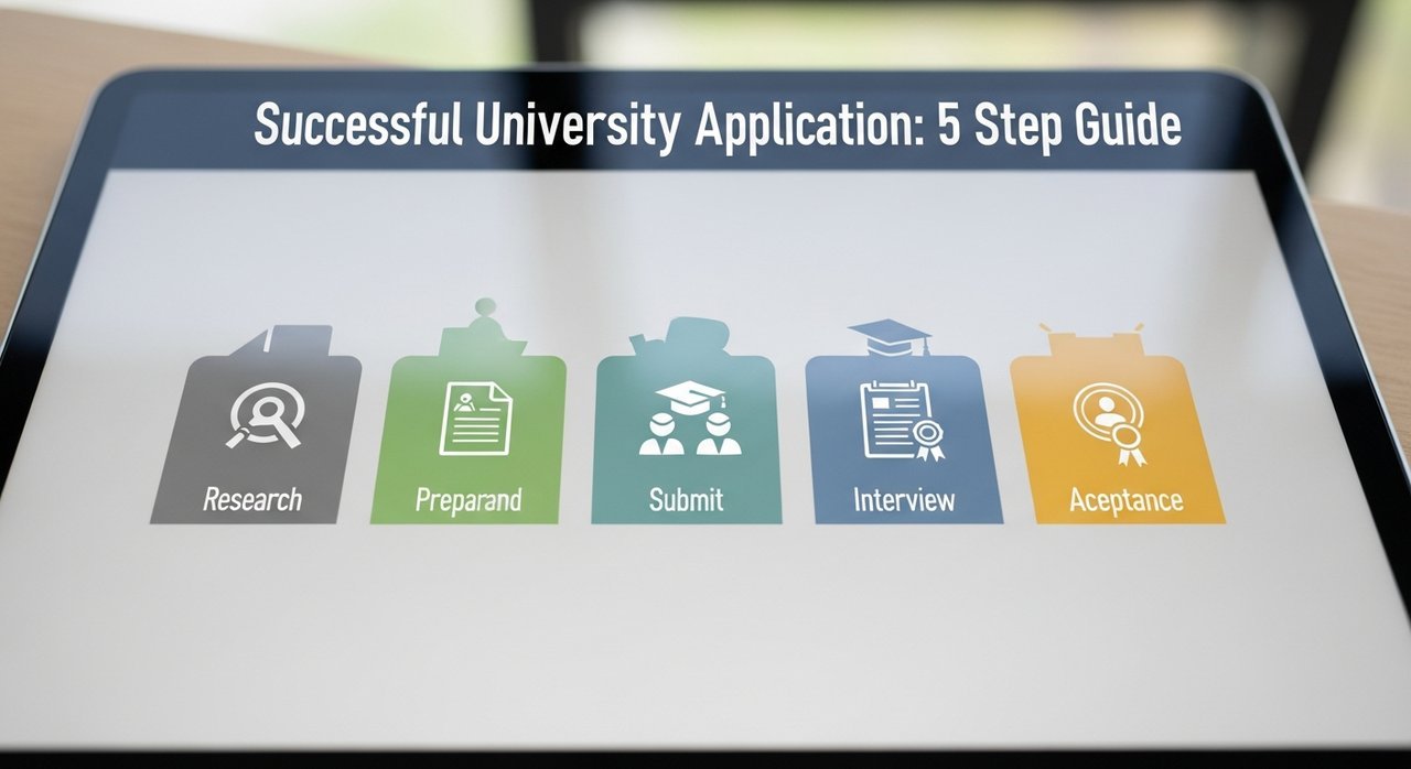 진학어플라이 원서접수, 성공적인 대학 지원 5단계 가이드