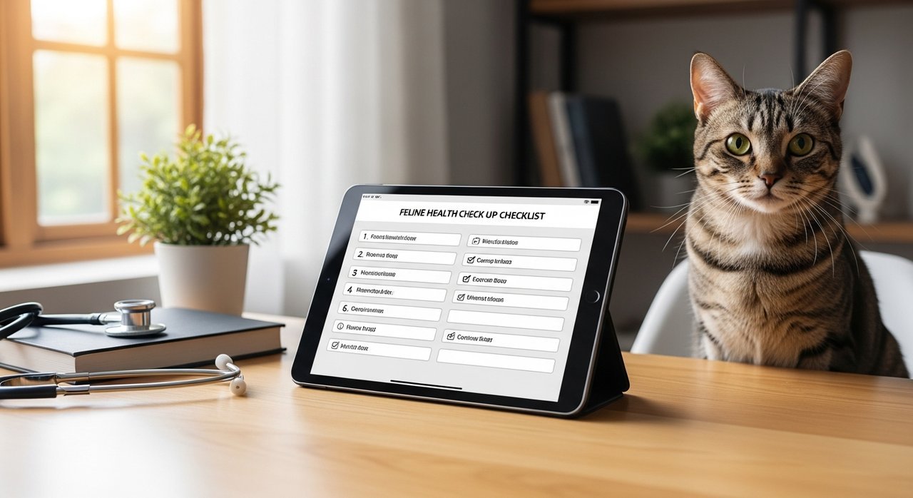 고양이 건강검진 체크리스트: 병원 검진 항목 7가지 확인법