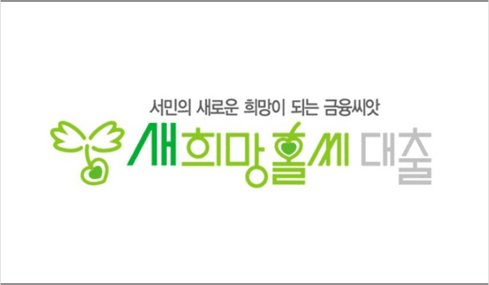 새희망홀씨 대출 개념 안내 이미지